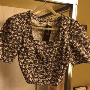 Brand New Joella Button-Up Blouse